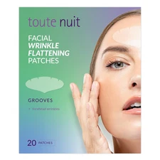 Toute Nuit Wrinkle Patches – Grooves – Face Tape for Maximum Forehead Coverag...