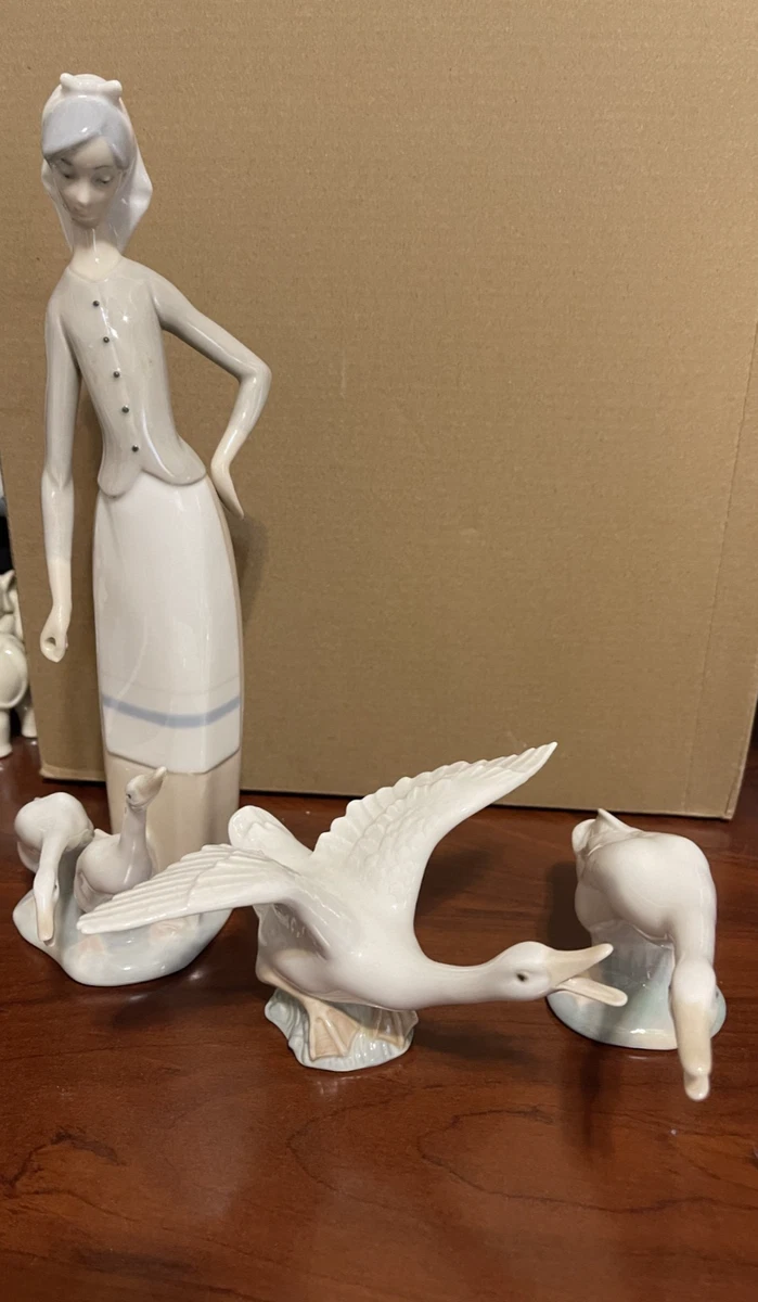 Lladro Goose Girl for sale | eBay