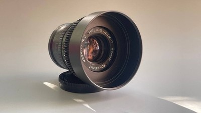 Vintage Helios 44M-7 58mm f/2 MC Soviet Lens Swirly Bokeh Cine Mod Sony E mount