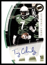 2002 Press Pass JE #NNO Terry Charles Autographs