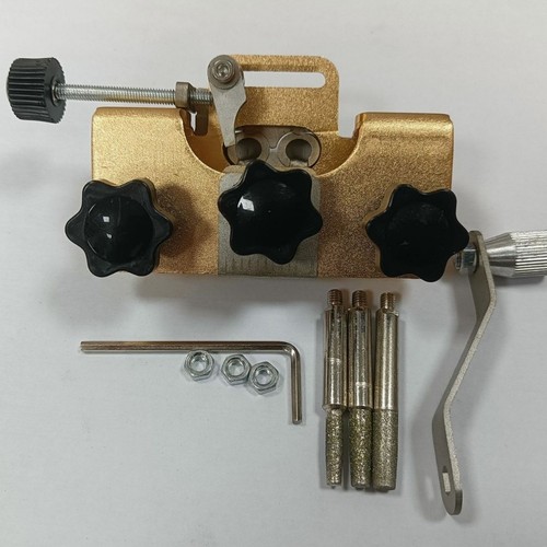 Portable Hand Chain Grinder With 3 HSS Grinding Heads For Chainsaw Sharpening - Zdjęcie 17 z 24