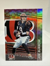 2022 Prestige Joe Burrow Franchise Favorites Insert Card #FF5 Cincinnati Bengals