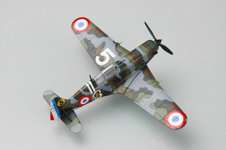 MS 406 French fighter aircraft 6 Escadrille 1/72 no diecast Easy model plane - Image 3 of 4