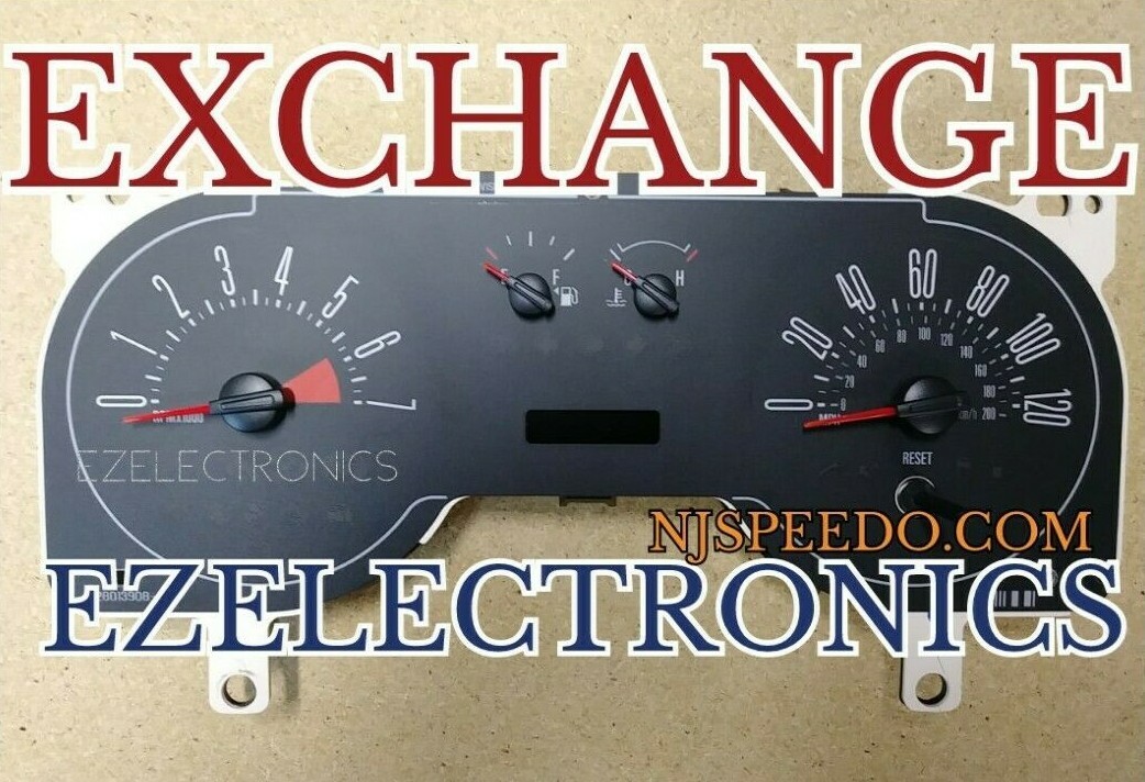 INSTRUMENT CLUSTER "EXCHANGE" FORD MUSTANG 2005 5R3310849AC 4 GAUGE