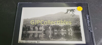 GQS VINTAGE PHOTOGRAPH Spencer Lionel Adams NEAR RUTLAND VT
