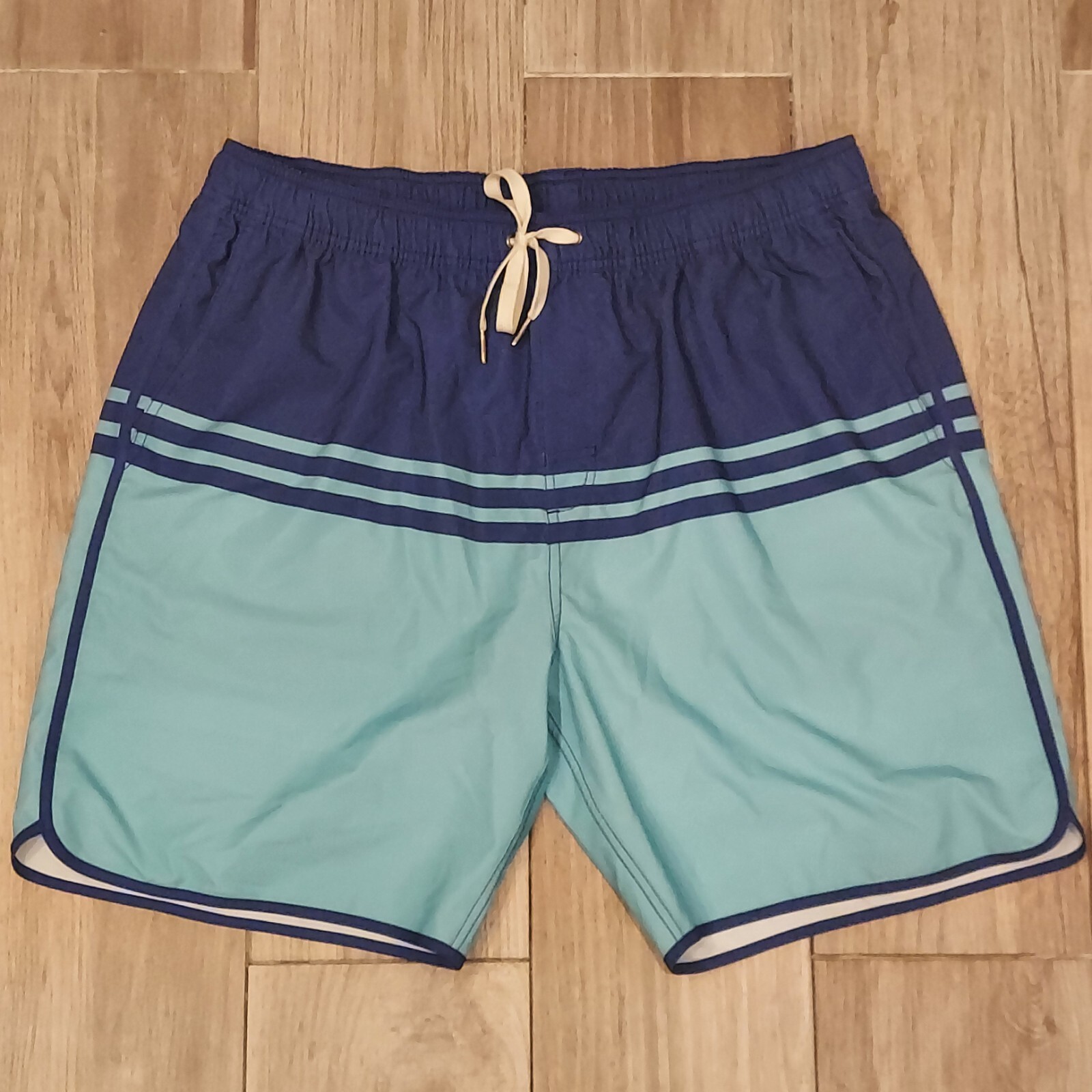Fair Harbor Shorts Mens 2XL Blue Sextant Swim Trunks … Gem