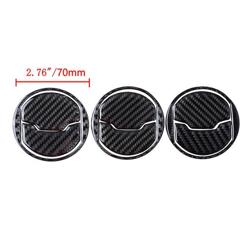 9Pcs Carbon Fiber Interior Air Vent Outlet Trim Cover For 2015~2020 Fitd Mustang - Picture 4 of 8