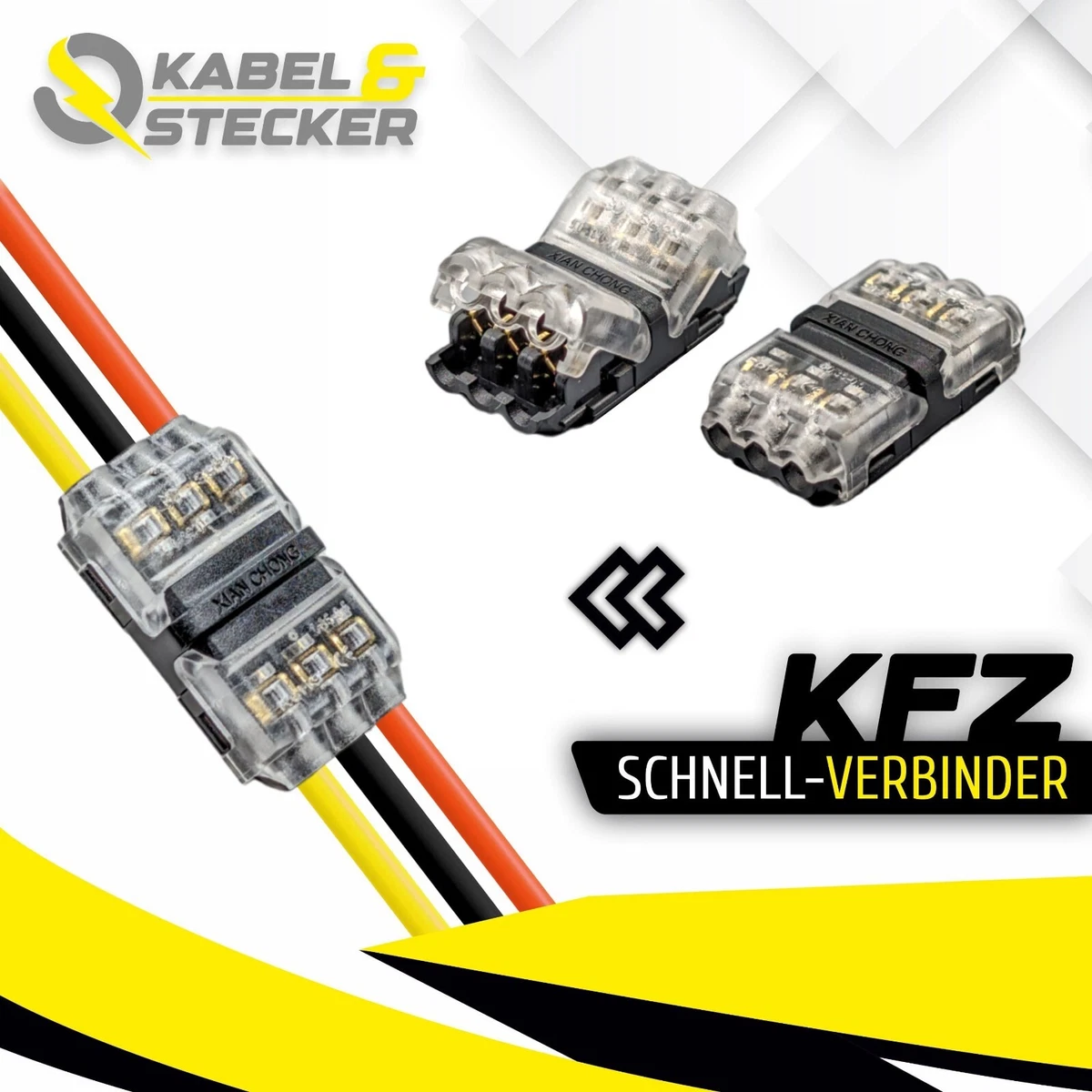 25x SeKi Ringkabelschuhe 4,0-6,0mm² – M4, Gelb Isoliert, Aus Verzinntem Kupfer – Ideal Für Auto 25x SeKi Ringkabelschuhe 4,0-6,0mm² – M4, Gelb Isoliert, Aus Verzinntem Kupfer – Ideal Für Auto