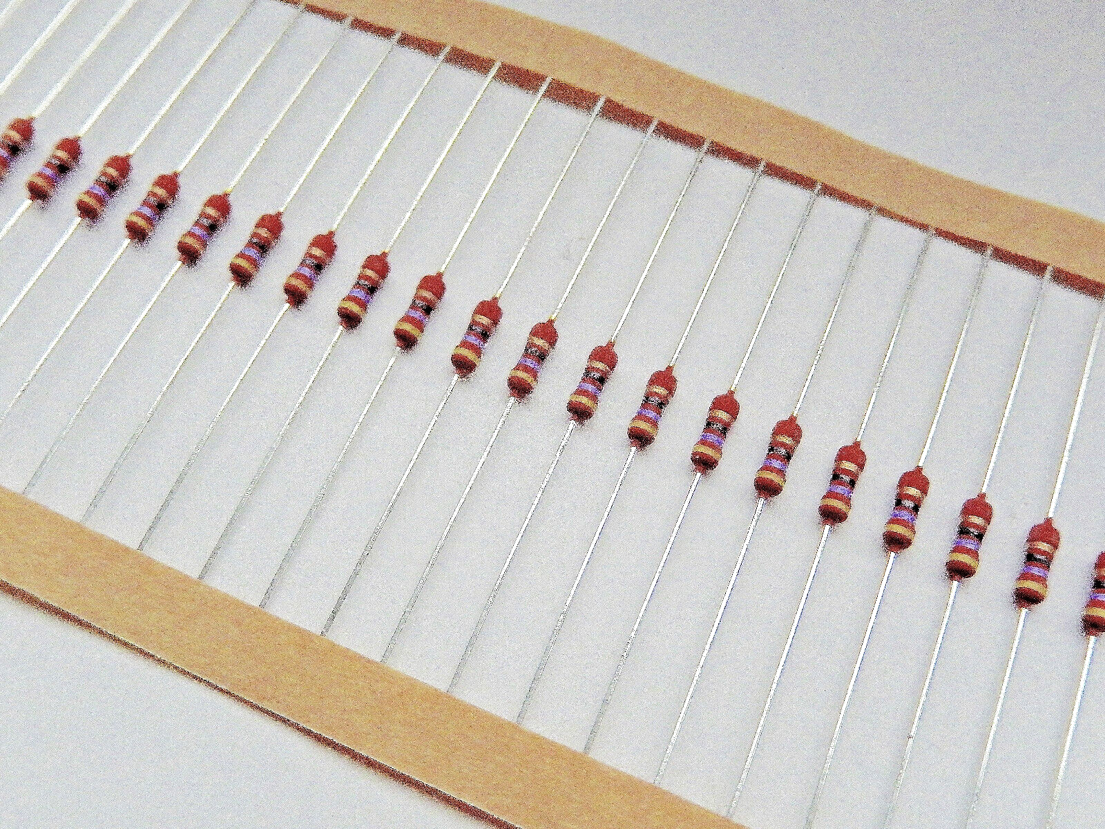 EUROHM PF01 47 Ohm 1W 5% Metal Film Resistor Axial 50x