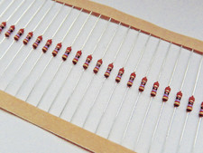 EUROHM PF01 47 OHM METAL FILM POWER RESISTOR 1 WATT  47 OHM 5% PACK of 50