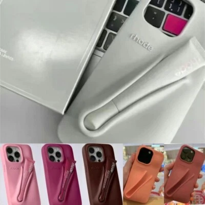 Funda de teléfono Rhode "Lip Case" Listick brillo labial 3D - iPhone 16 15 14 Pro Max regalos