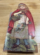Atg. REPLICA LITTLE FLOWER GIRL DIE CUT POETRY POEM BOOK MERRIMACK PUBLIS. CORP