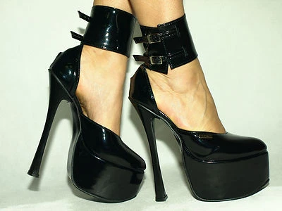 FASHION-STYLE.COM.PL -BOLINGIER-POLAND Promotion ! Heels 20cm lack 41 42 43 44 45 46 47 Bolingier Poland