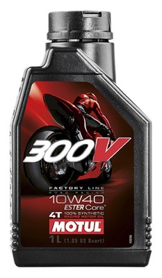 Motul 1L Synthetic-ester Oil 300V Factory Line Road Racing 10W40