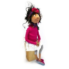 Cloth Art Doll Pattern "Poppy" by Jill Maas