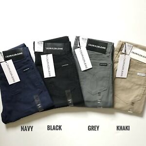 calvin klein skinny fit pants