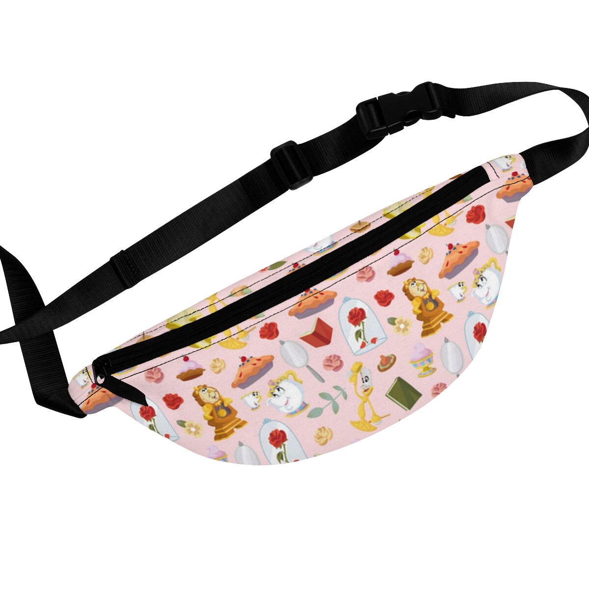 Discover Disney Beauty and the Beast Fanny Pack, Disney Fanny Pack, Beauty and Beast Bag