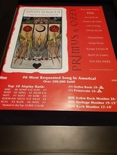 Primus & Ozzy Osbourne NIB Rare Original Radio Promo Poster Ad Framed! #2
