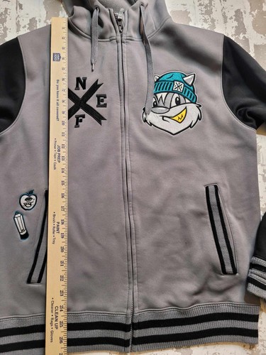 2431 Neff School of Bandits Men's Full Zip Jacket Size Small - Picture 6 of 6