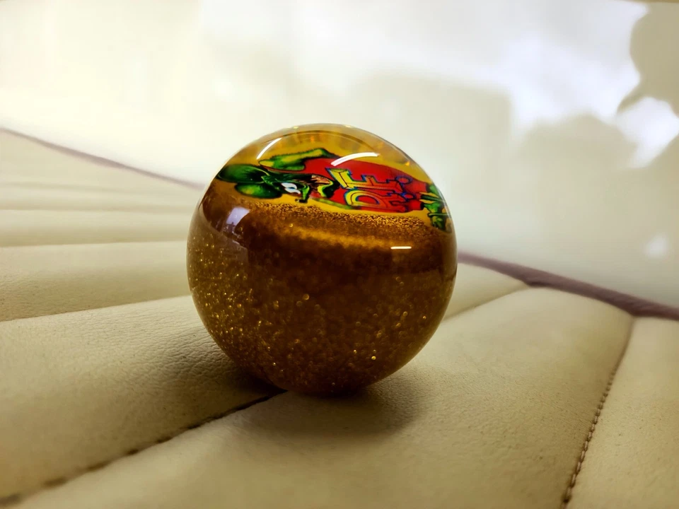 Shift Knob Manual Rat Fink Custom Glitter Shift Knob Hot Rod, Rat Rod, Mooneyes - Image 3 of 4