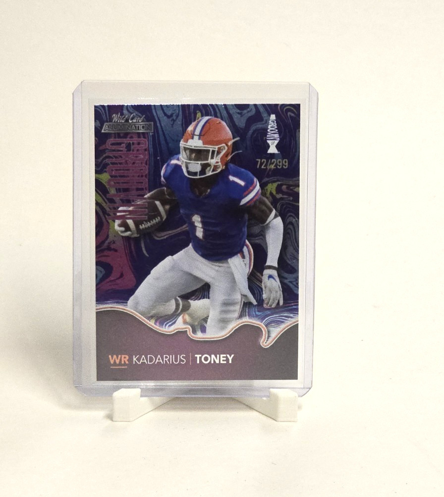 2021 Alumination Groovin' Blue  72/299 Kadarius Toney Rookie RC BG-19