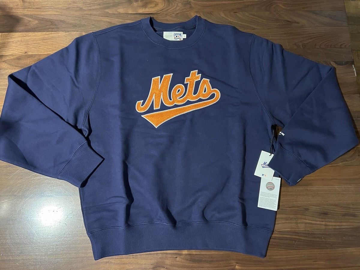 Aime Leon Dore ALD / New York Mets Chainstitch Crewneck Aime Leon Dore ALD / New York Mets Chainstitch Crewneck