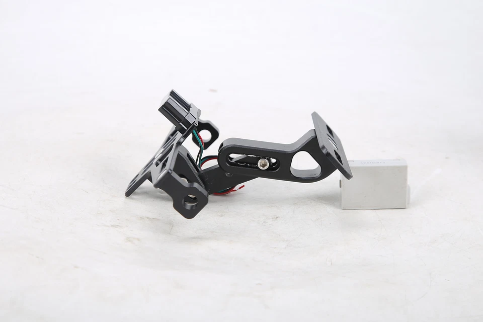 Black Universal Motorcycle Tail Tidy Fender LED Light License Plate Holder - Image 4 of 4