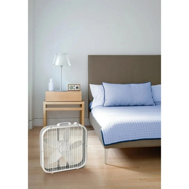 Nuevo En Caja 2023 Nuevo Ventilador de Caja Lasko Cool Colors 20" con 3 Velocidades, B20200, Blanco Foto 2 de 4