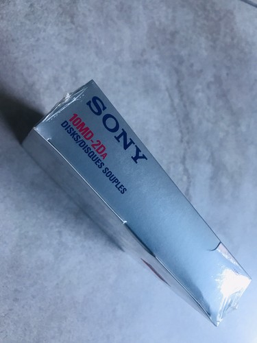 Vintage MYSTERY DATA F SONY MD-2D 10 FLOPPY DISK USATI - Foto 6 di 8