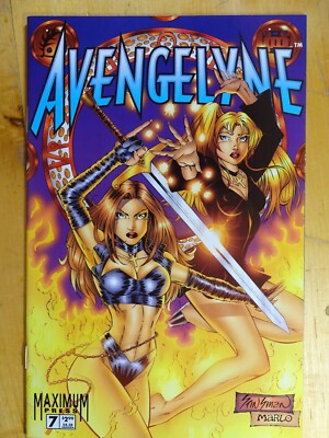 Avengelyne Vol 2 No 7 Maximum Comic 1996 Sexy Sword Lady