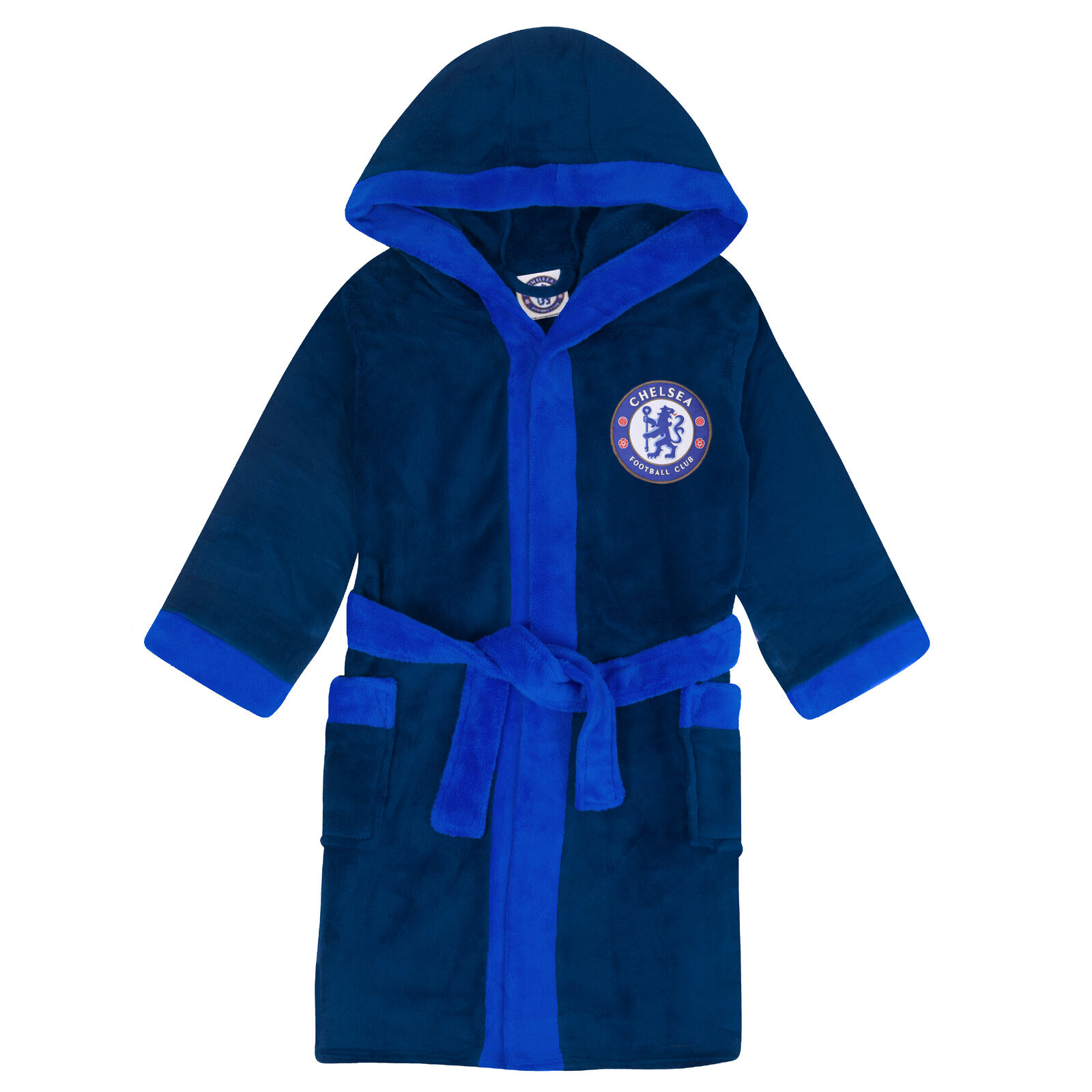 Chelsea FC - Batín con forro polar y capucha para hombre - Producto oficial