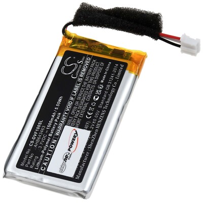 Akku für Divoom Fairy-OK Karaoke Lautsprecher 3,7V 1500mAh/5,5Wh Li-Polymer Schw