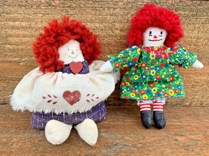 mini raggedy ann doll