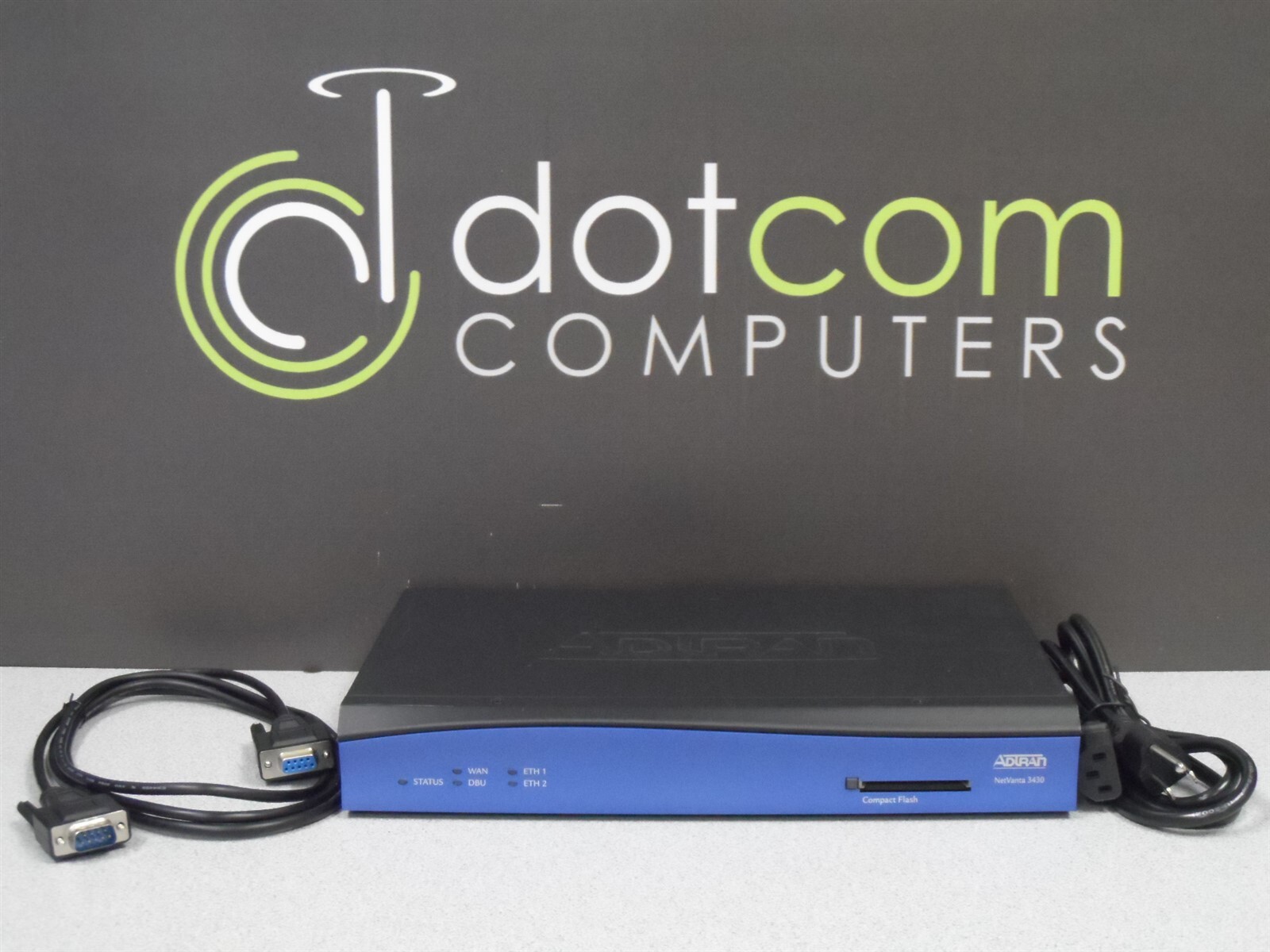 Adtran NetVanta 3430 1202820G1 Used Black with Console Cable | eBay