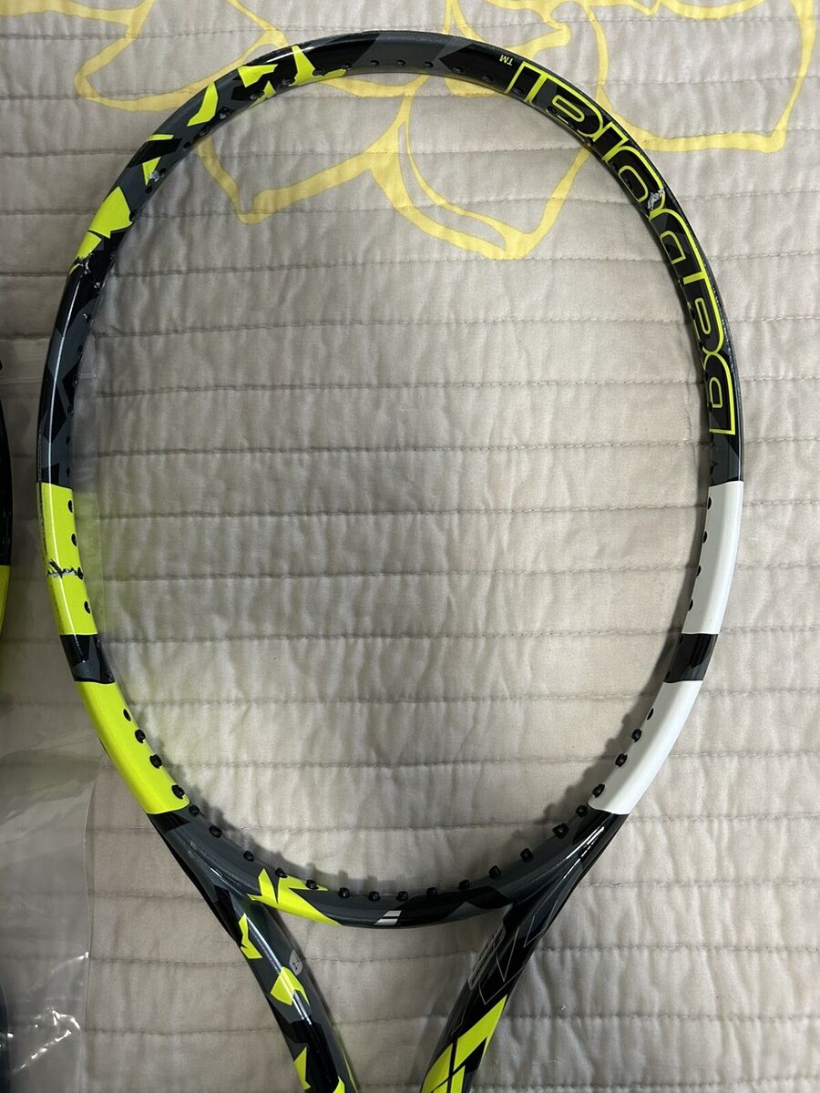 2 - Babolat Pure Aero 98 - 4 1/4 CRACKED+2 New Grommets And 2 - Babolat Pure Aero 98 - 4 1/4 CRACKED+2 New Grommets And