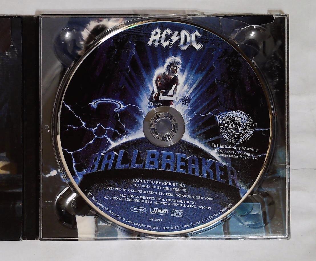 AC/DC – Ballbreaker EK 80219 US CD Enhanced Digipak | eBay