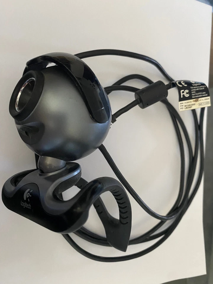 Logitech Webcam Auflösung 640x480  Windows11 - Getestet - Gebraucht - Bild 3 von 3