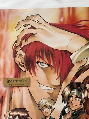 KOF The King of Fighters Kyo 1998 PS Promo Poster B2 515x728mm SNK