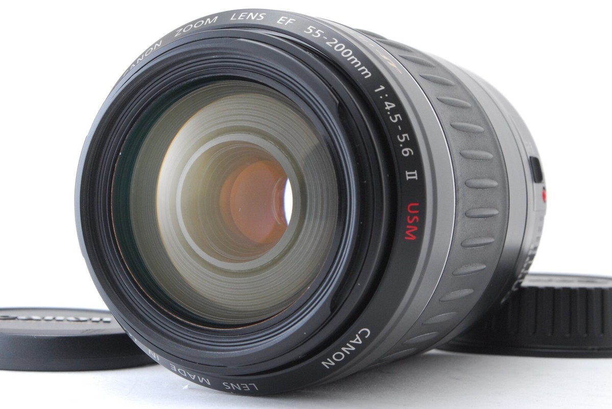 ★実用品★Canon キャノン EF 55-200mm 4.5-5.6 ⅡUSM Amazon.com : Canon EF 55-200mm f/4.5-5.6 II USM Telephoto