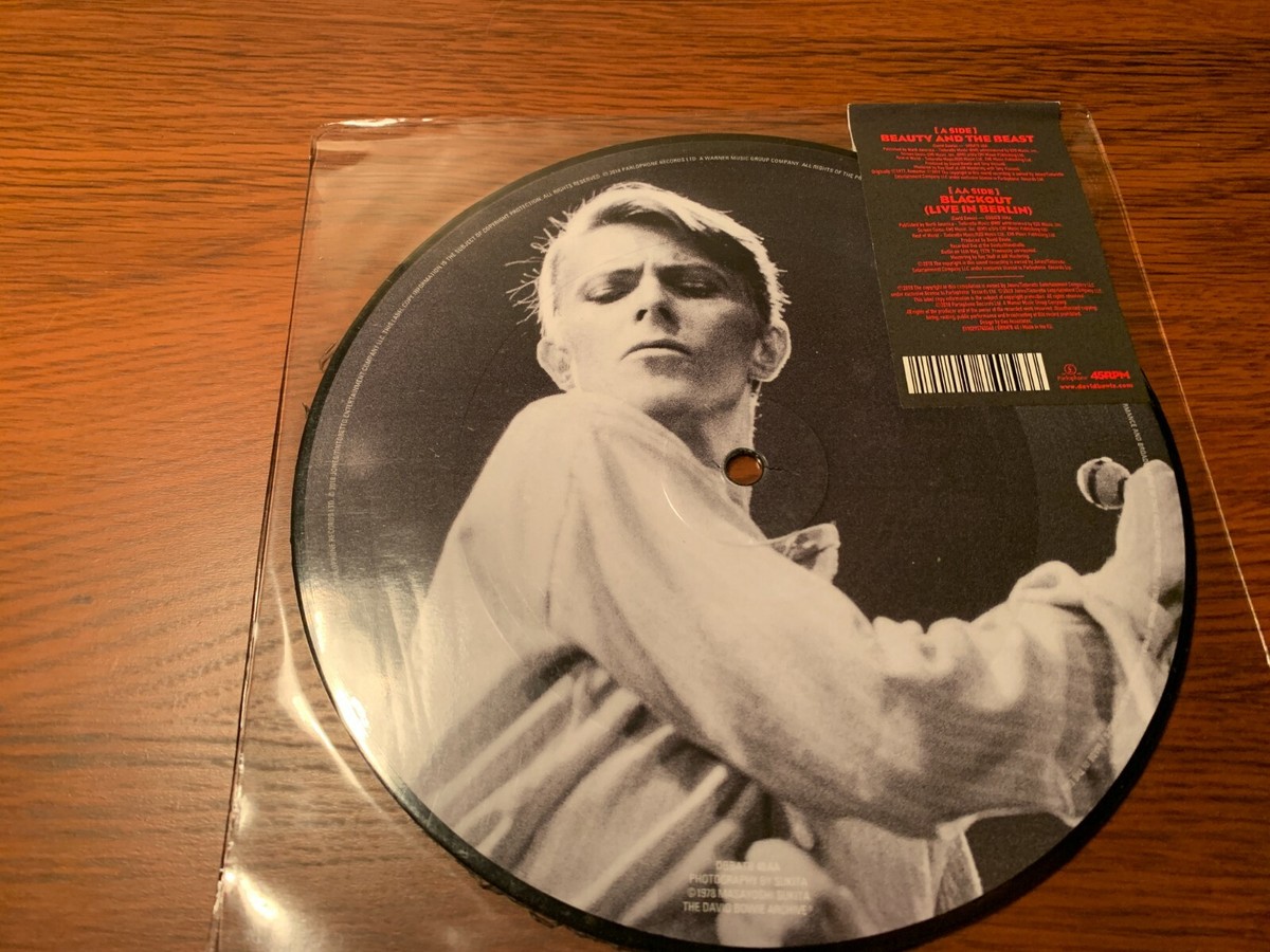 デヴィッド・ボウイ　Beauty And The Beast　ピクチャー7” David Bowie – Beauty And The Beast – Vinyl (7
