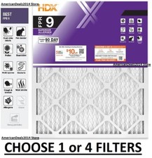 1 OR 4 Filters - Air Filter Superior Pleated FPR 9 Dust Filters Furnace AC