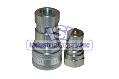 Quick Coupler | ISO 7241-1 B | 3/8'' NPT Pipe Threads | Complete Set