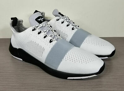 Creative Recreation Ceroni Sneaker, White/Grey Textile, Mens Size 12 / 45.5