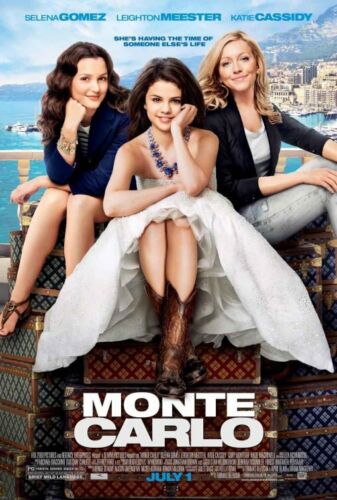 AFFICHE DE FILM PROMO MONTE CARLO 13,5x20 Selena Gomez - Photo 1/1