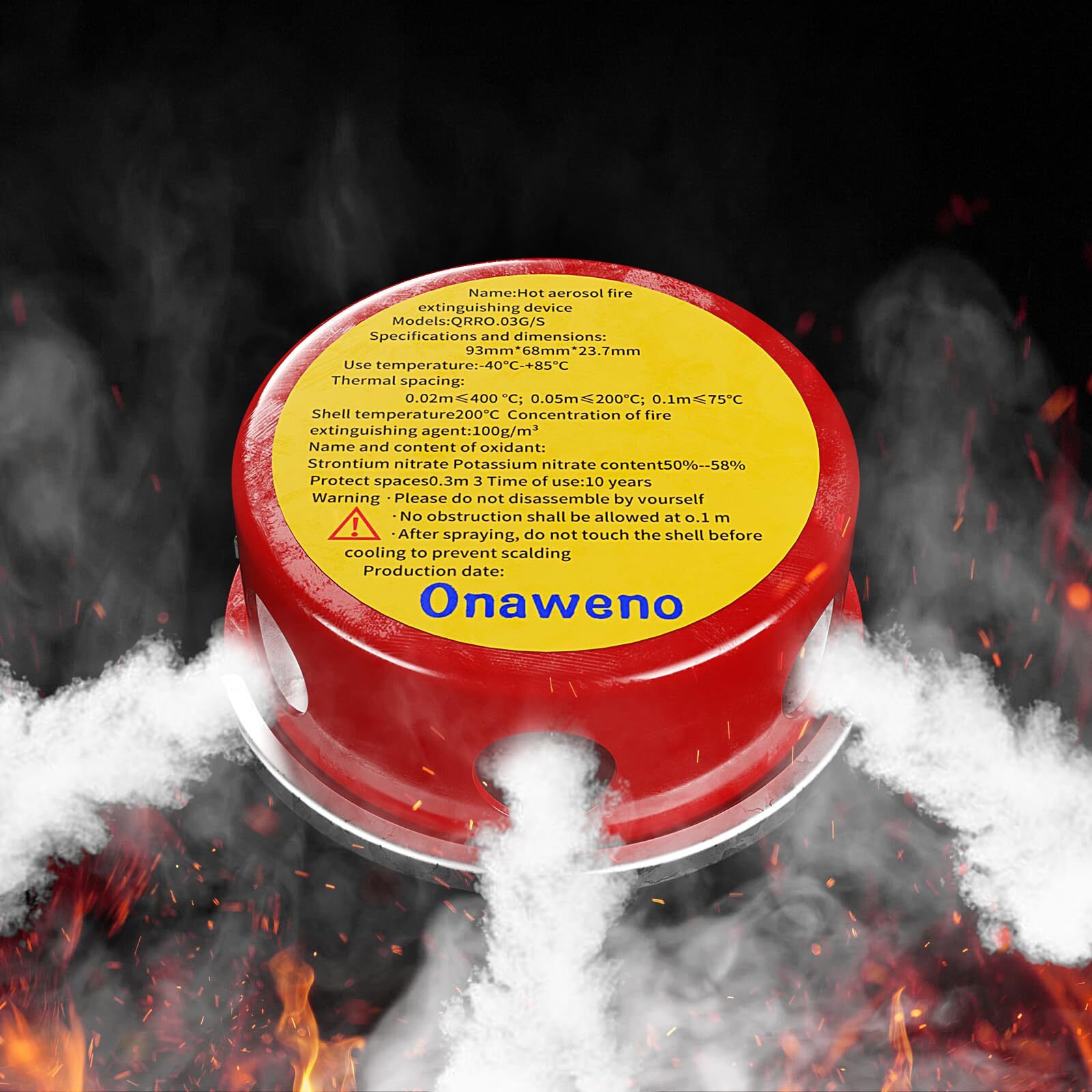 Micro household fire extinguisher, small car battery fire extinguishing devic...