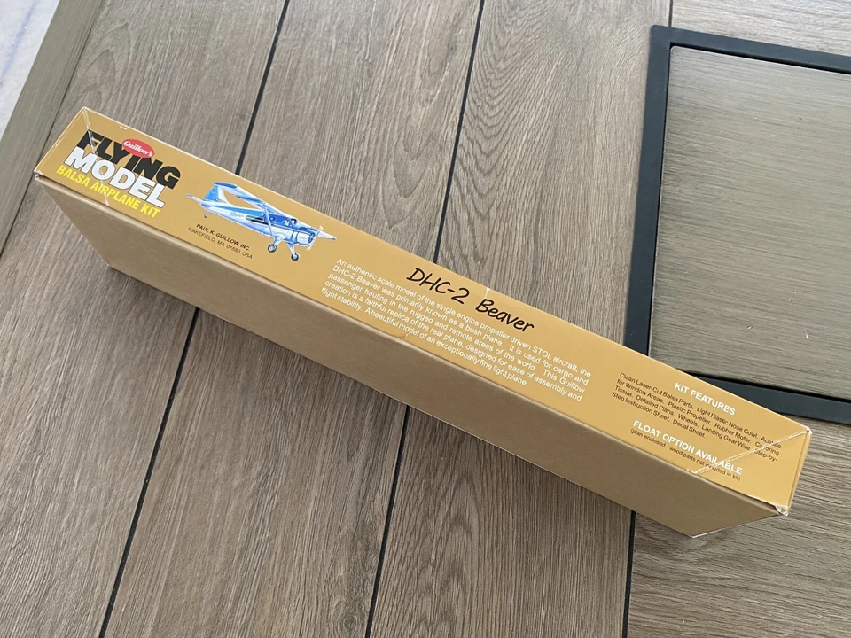 Guillow's Model Kit DHC-2 Beaver (Open Box) 100% Complete +FAST SHIPPING! - Image 3 of 4