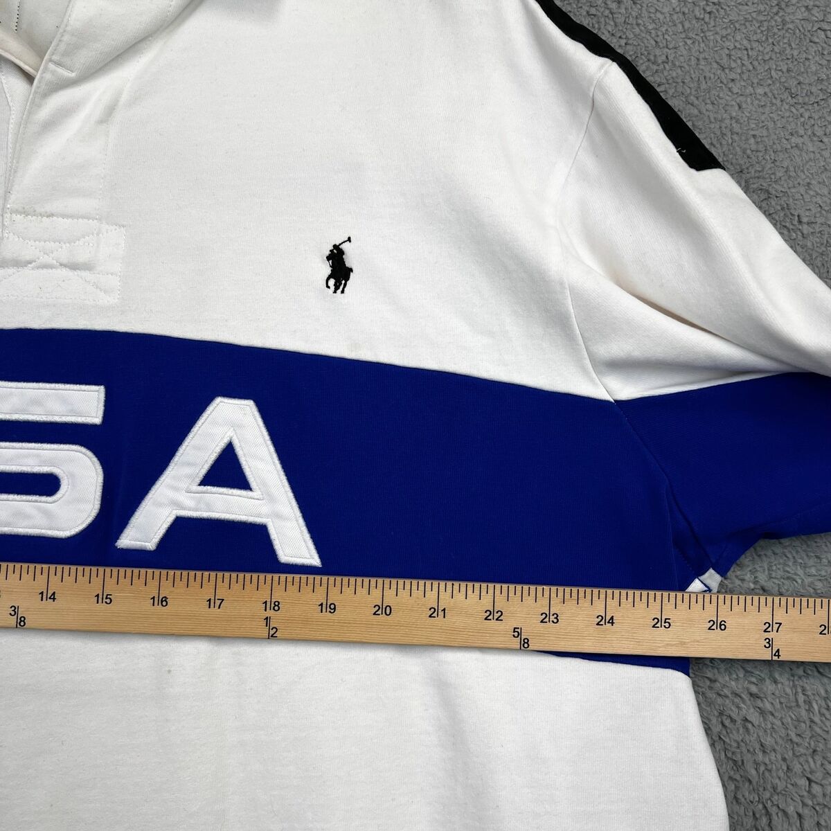 Polo Ralph Lauren USA #3 Rugby LXVII Polo Rugby Shirt Size Polo Ralph Lauren USA #3 Rugby LXVII Polo Rugby Shirt Size