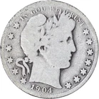 1904-S Barber Half Dollar - Looks G Details