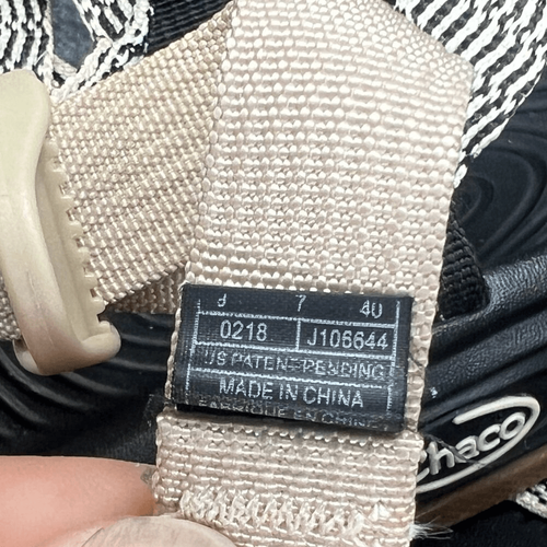 Chaco ZX/1 Classic Sandals Womens Size 9 Tan Black Athletic Outdoor Hiking Water - Picture 12 of 12