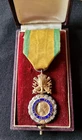 Médaille Militaire 1870 en argent avec écrin WW1 French Military Medal case